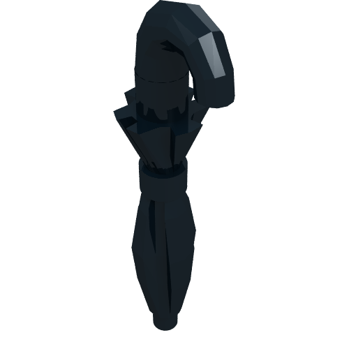 27150.png 27150 - Minifigure, Utensil Umbrella Folded - Image 1