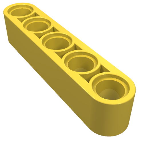 32316.png 32316 - Technic, Liftarm Thick 1 x 5 - Image 1