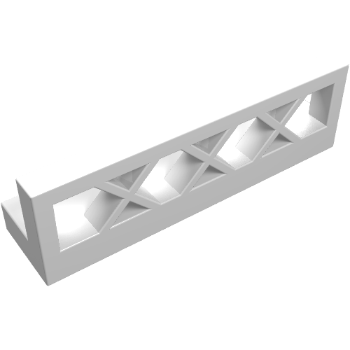 3633-3.png 3633 - Fence 1 x 4 x 1 Lattice - Image 1
