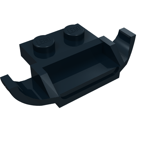 50949.png 50949 - Plate, Modified 1 x 2 with Racers Car Grille - Image 1