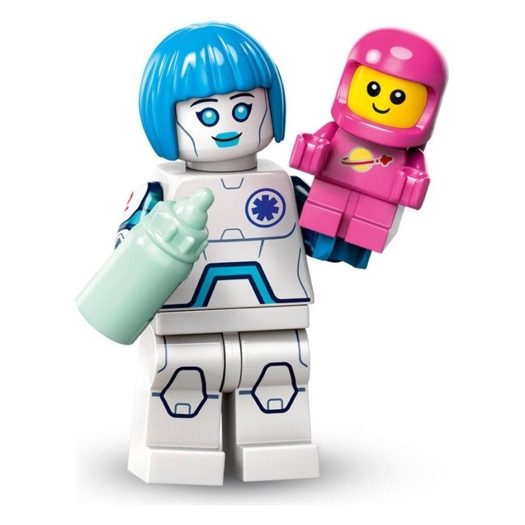 col26-6 - Nurse Android, Series 26 (Complete Set with Stand and Accessories)