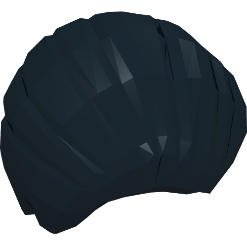 92081-3.png 92081 - Minifigure, Hair Combed Front to Rear - Image 1
