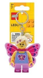 LGL-KE171H - LED Key Light Butterfly Girl Key Chain (LEDLITE)