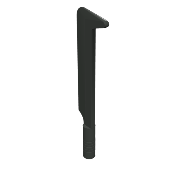 Minifigure, Weapon Sword, Uruk-hai – Pearl Dark Gray
