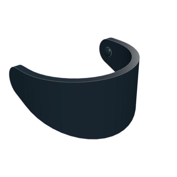 Minifigure, Visor Standard – Black