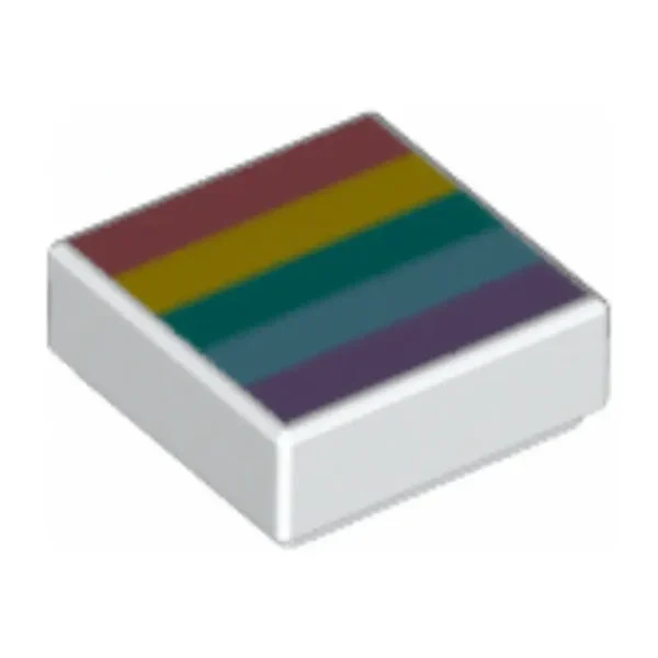3070pb133 Tile 1x1 White