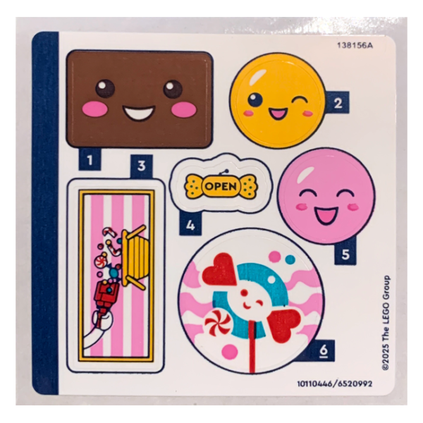 42649stk01 - Sticker Sheet for Set 42649 - (10110446/6520992)