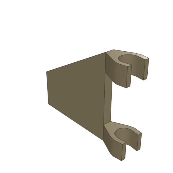Flag 2 x 2 Trapezoid – Dark Tan