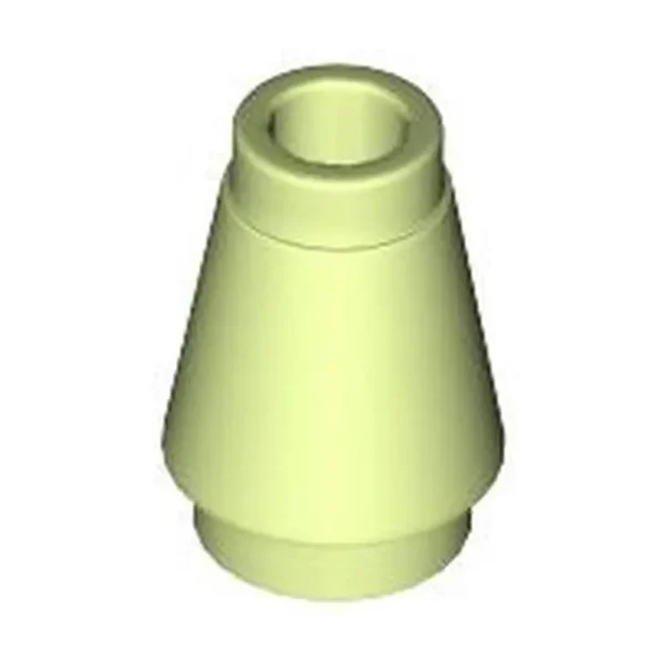 4589b Cone 1x1 Yellowish Green