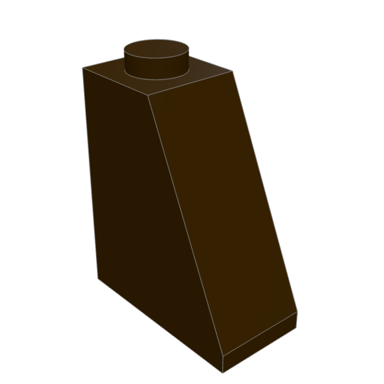 Slope 65 2 x 1 x 2 – Dark Brown