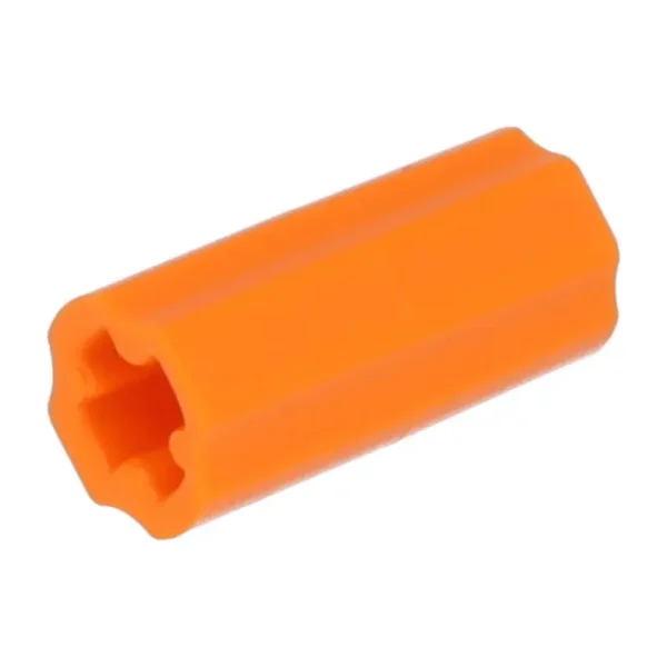 Technic, Axle Connector 2L (Smooth) – Orange