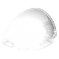 7202 - Windscreen 3 x 6 x 2 1/3 Quarter Sphere – Trans-Clear