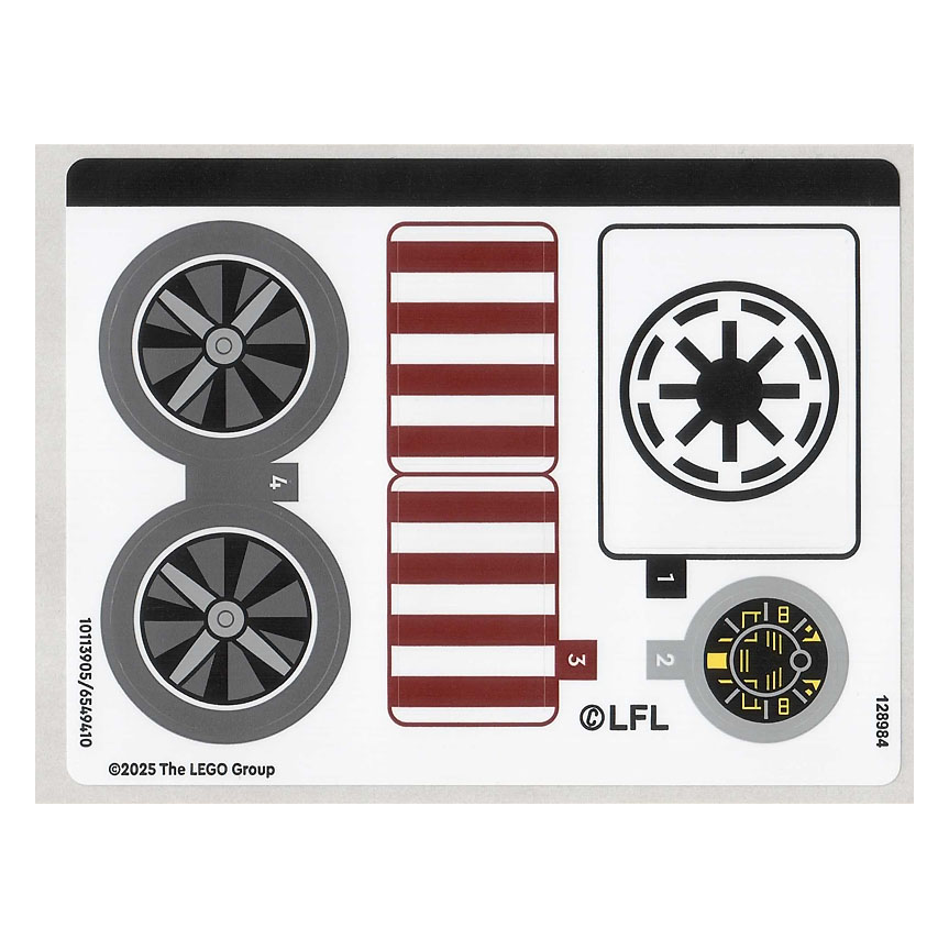 75432stk01 - Sticker Sheet for Set 75432 - (10113905/6549410)