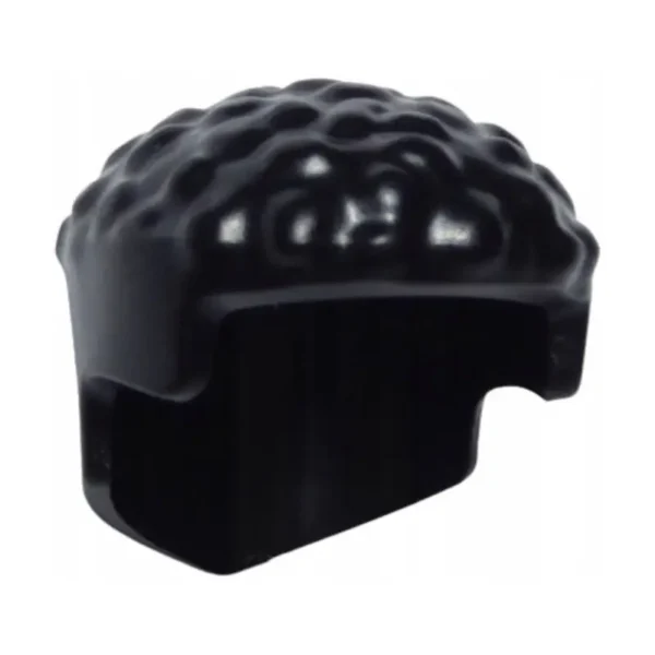 79688 Minifigure Hair Coiled Black