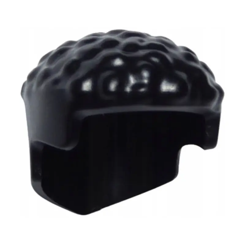 79688 Minifigure Hair Coiled Black