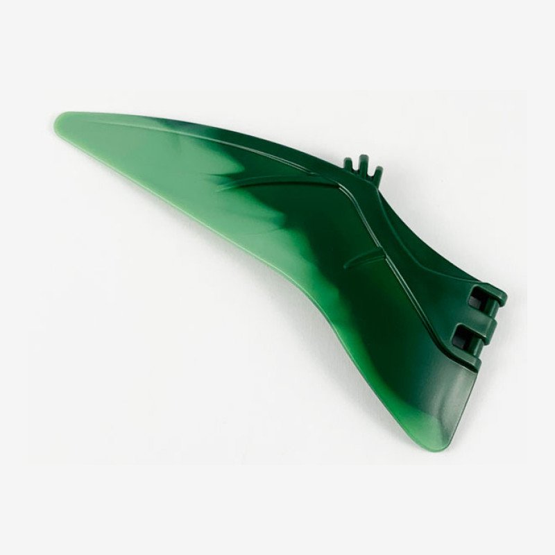 P98088pb05N19 98088pb05 - Dinosaur Wing Pteranodon - Left with Marbled Sand Green Edge Pattern - Image 1