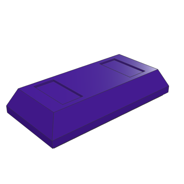 Minifigure, Utensil Ingot / Bar – Dark Purple