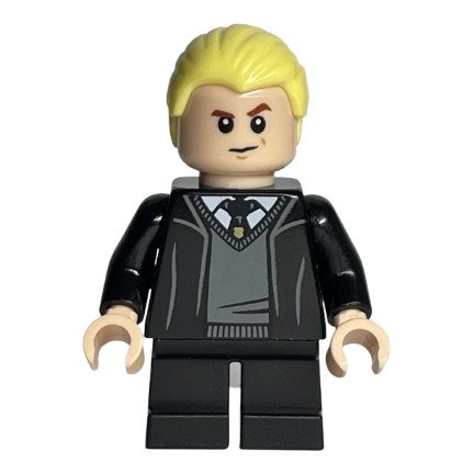 hp321 - Draco Malfoy - Hogwarts Robe, Black Tie
