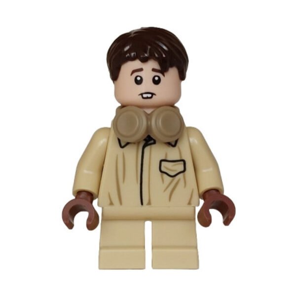 hp569 - Neville Longbottom - Coveralls, Headphones, Tan Short Legs, Tooth Gap / Lopsided Smile