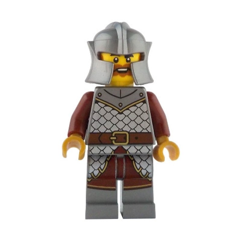 idea232 - Griffin Knight - Male, Dark Orange Beard